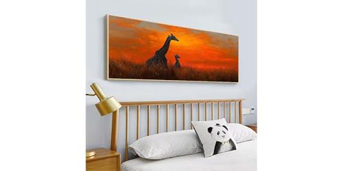 Kits d'art diamant girafe DIY par numéros, le cadeau manuel idéal - 2
