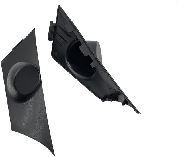 1 Pair Car Front Left and Right Door Tweeters Triangle Speakers Cover Panel Trim Frame Mount for Honda Civic 2006 07 08 09 10 11 12 13