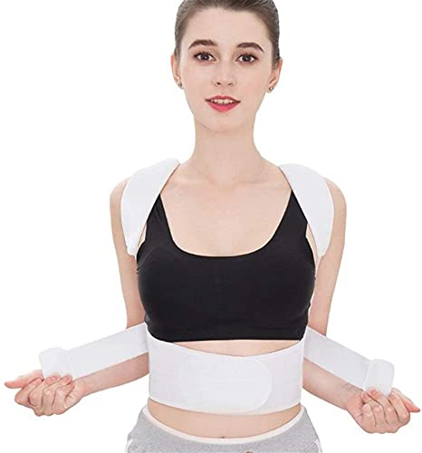 Correcteur de posture avec sangles de support réglables et courroie - 4