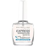 Maybelline New York - Express Manucure White - Soin Blanchissant pour Ongles Jaunes