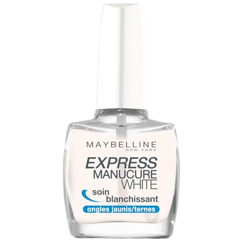 Maybelline - Maybelline New York - Express Manucure White - Soin Blanchissant pour Ongles Jaunes - -2%