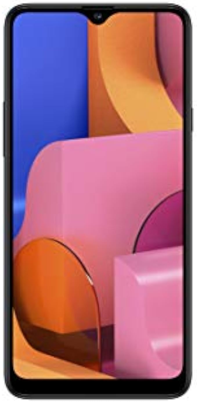 SAMSUNG Galaxy A20s (32GB 2GB RAM) 6.5" HD+ Triple Camera SM-A207F/DS 4G LTE (AT&T Europe Asia Africa Cuba Digitel) Dual SIM GSM Factory Unlocked - International Version - No Warranty (Black)