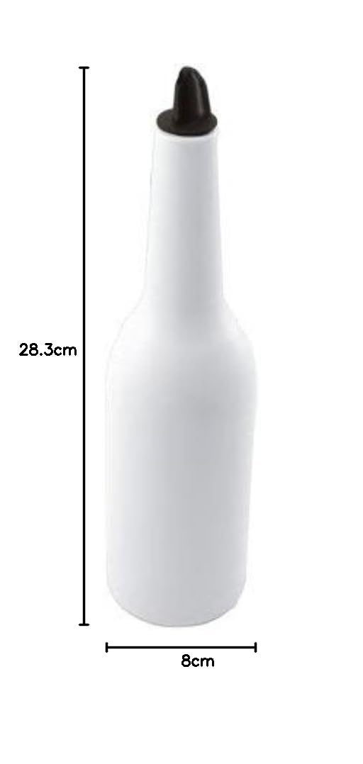 RESTAURANTSTORE Flair bottle bottiglia allenamento 75 cl colore bianco attrezzatura barman bartender RS9605