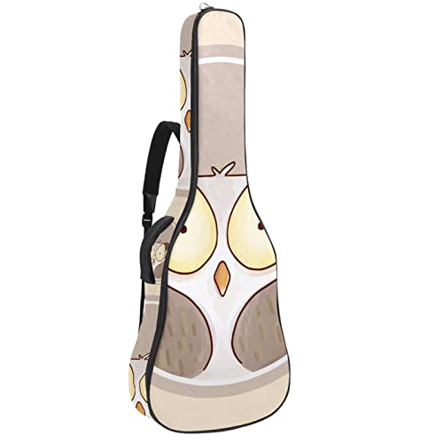 Housse de sac de guitare épaisse avec rembourrage en éponge imperméable pour guitare acoustique électrique basse… - Les Beatles, Paul McCartney, John Lennon, RIngo Starr, George Harrison Housse de sac de guitare épaisse avec rembourrage en éponge imperméable pour guitare acoustique électrique basse…