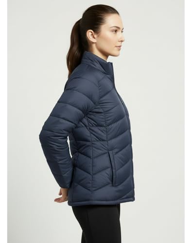 Image of FYLTR Women's Puffer Solid Color Standard Length Jacket | Winter Stylish Jackets for Women | Waterproof | Lightweight | High-Neck