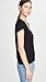 Splendid Women's Short-Sleeve V-Neck Tee T-Shirt, Black, XS Loose