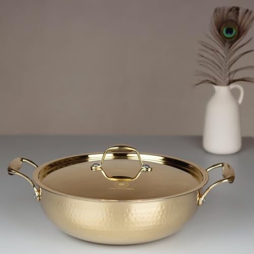 Swadeshi Blessings Brass Kadai 2L