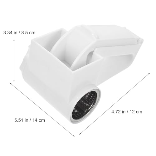 Rallador manual giratorio para queso de acero inoxidable miniatura 2