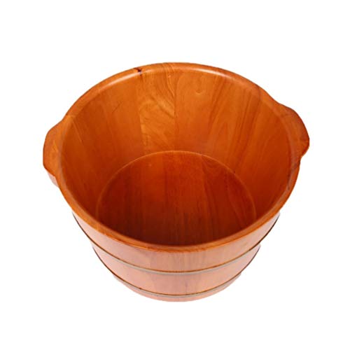 Cubeta de madera para spa de pies con diseño profundo miniatura 6
