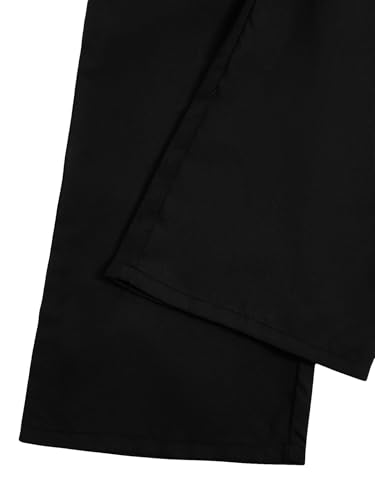 Image of Milumia Girl Casual High Waist Flowy Wide Leg Dress Pants Palazzo Pants Trousers