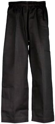 Tiger Claw Hayashi Heavy Weight Traditional Karate Pants - Black - Size 0