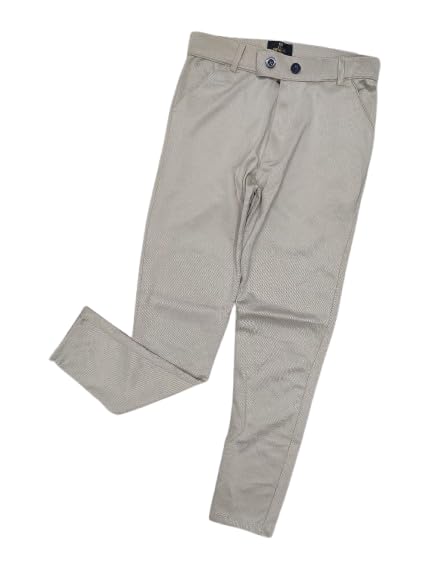 Men’s Lycra 4-Way Stretchable Ankle Fit Pants | Stylish Double Button Front | Back Pocket Casual Wear-image-38