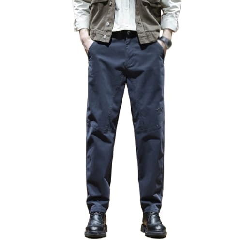 Pantalon de travail Harlan ample et droit pour homme au style décontracté
