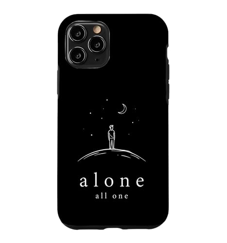 Alone All One �~�j�}���X�g �N�w �ґz �X�s���`���A�� �X�}�z�P�[�X iPhone 11 Pro �p