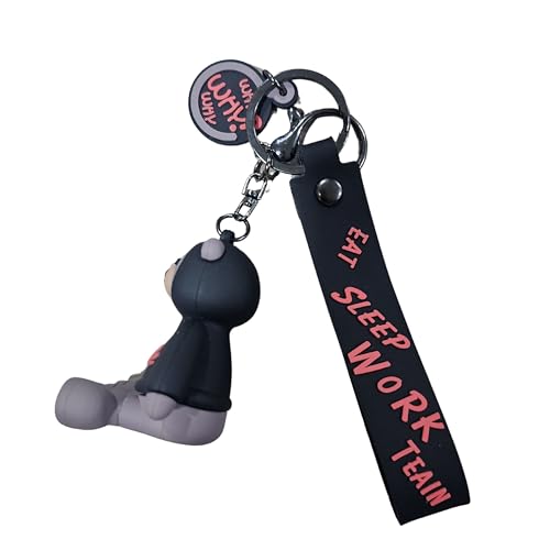 Image of OTTAVO Cute Cartoon 3D Silicone High -Quality PVC Material Keychain, Suitable for Boys and Girls - Pack of 1.