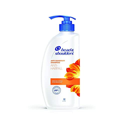 Image of Head & Shoulders Smooth and Silky, Anti Dandruff Shampoo for Women & Men, 1 L & Head & Shoulders, Anti-Hairfall, Anti-Dandruff Shampoo for Women & Men, 650ml