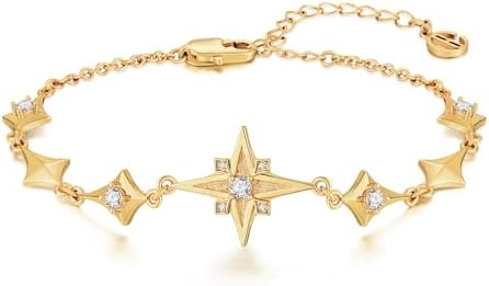 Cicy Bell Womens 18k Gold Plated White Shell Cubic Zirconia Squar...