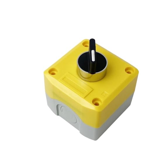 Caja de botón giratorio de 22mm XB2 con selector de dos posiciones 2P 10A