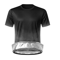Camiseta Térmica Sauna com Mangas Queima Gordura Perca de Peso (BR, Alfa, XG, Regular)