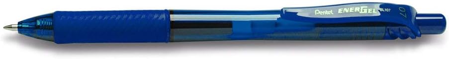 Pentel BL107 Energel X 0.7 mm Retractable Pen 4 Stück Sortiert Schwarz/Rot/Blau/grün - Image 5