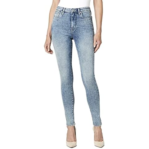 Buffalo David Bitton Women's Acid Wash Skinny Jeans Cover