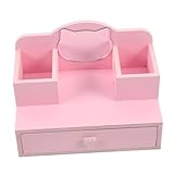 Juego imaginativo: esta mesa de tocador de juguete brinda a las niñas la oportunidad de participar en sesiones de maquillaje y juegos de simulación, mejorando las de vestirse y de juego de roles, tocador en miniatura, mesa de maquillaje de juguete
