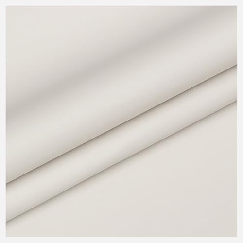 Tissu simili cuir imperméable blanc 160cm pour canapé et siège auto