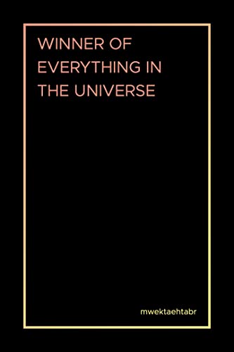 Cover of Winner Of Everything In The Universe