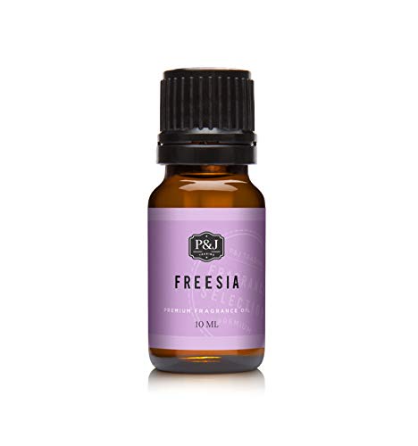 Image of P&J Trading Fragrance Oil for Diffusers for Home - Freesia 10ml Fragrance Scents for Candle Making - Soap Making Supplies & Car Diffuser Scents