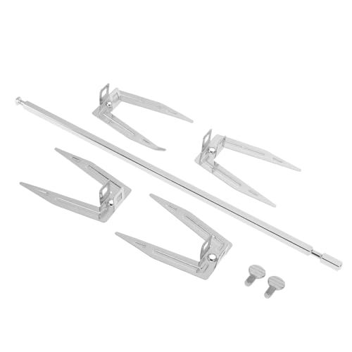 GAROZATION 1 Set Rotating Grill Forks Bbq Roasting Tool for Chicken Meat Durable Forks for Outdoor Cooking Grilling for Family Gatherings Bbq Parties
