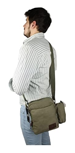 Bolsa de Lona Feminina Masculina Unissex Keuven (Verde)