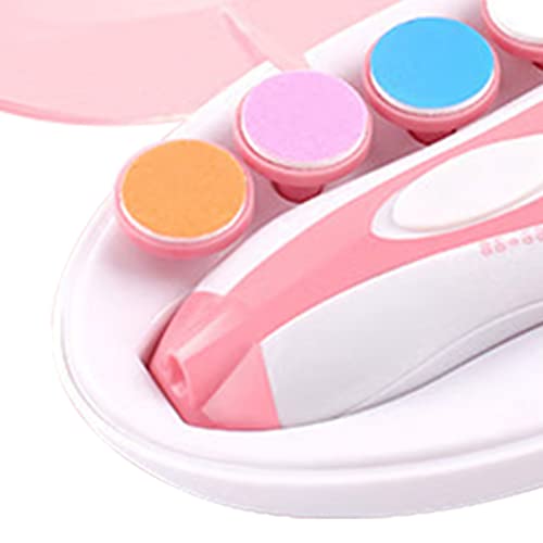 Cortador de Unhas de bebê Elétrico Seguro Aparador de Unhas de bebê Aparar e Polir para bebê Recém-n