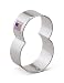 Ann Clark Number 8 Cookie Cutter - 3.25 Inches - Tin Plated Steel