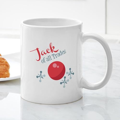 Mug cerámico 11 oz con diseño Jack Of All Trades miniatura 5
