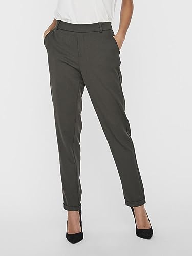 VERO MODA Damen Vmmaya Mr Loose Solid Noos Hose, Peat, S/34 EU – Ansicht 2