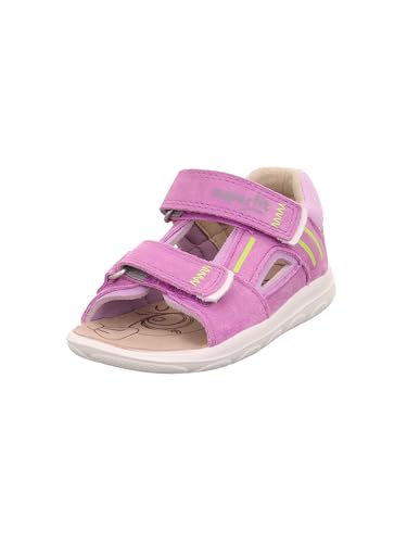 Superfit Nino, Sandalia, Púrpura Amarillo 8500, 27 EU