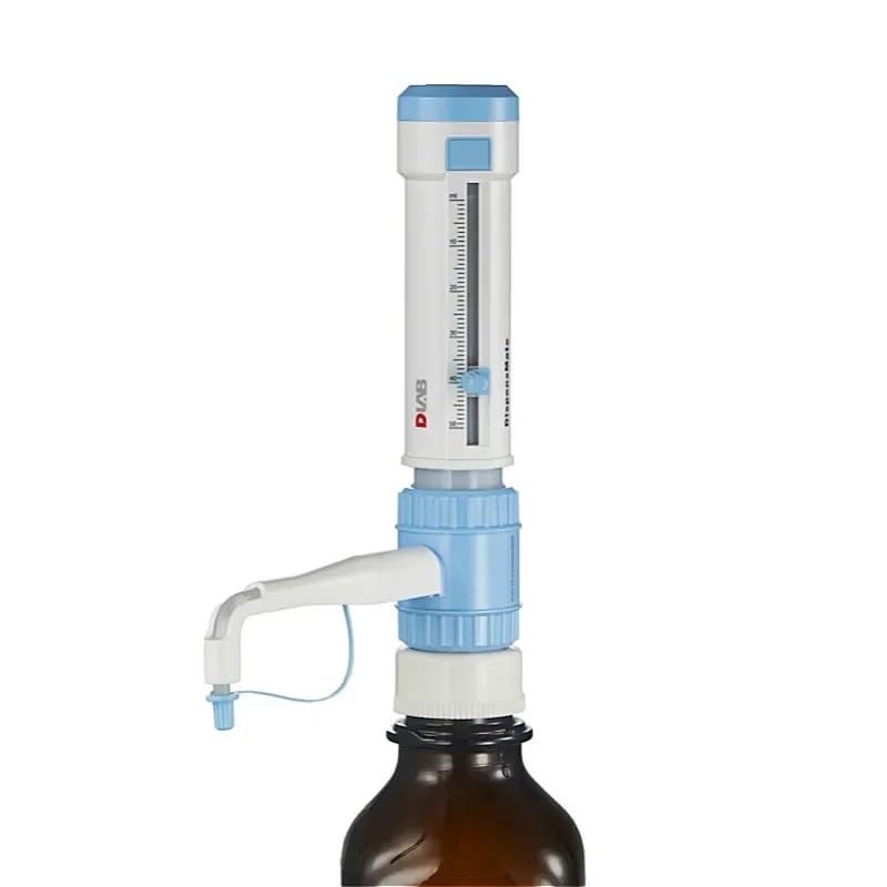 Bottle Cap Dispensing Machine, Stepper Without Brown Reagent Bottle, Laboratory Brand Laboratory kit Tool 1-10ml(0.5-5ml)