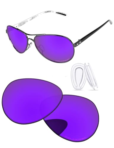 Image of Replacement Lenses & Nosepads for Oakley Feedback OO4079 59mm Sunglass - Precision Fit, UV Block & Impact Resistant