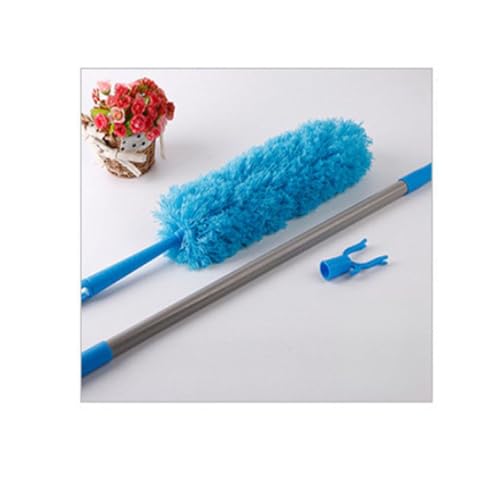 Good Grips - Plumero extensible de microfibra con varilla de extensión de 17 cm, flexible, lavable, antiestático, absorbe el polvo fácilmente
