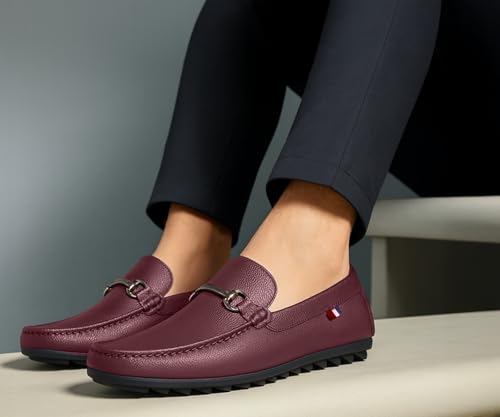 Image of Kraasa Men Premium Causal Loafers | Driving Loafers | Lighweight Slip-On's | Soft Cushioned Insole | Super Flexible, Comfortable for Men