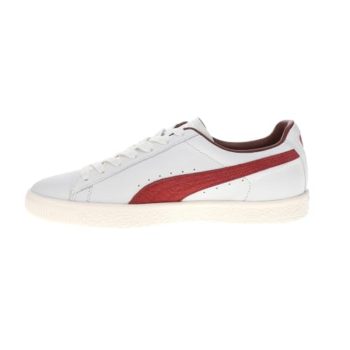 PUMA Mens Clyde Mix Lace Up Sneakers Shoes Casual - White - Size 10 M3