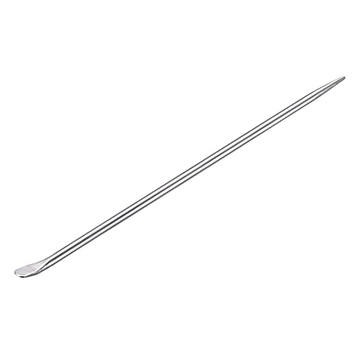uxcell 28" Aligning Pry Bar Round Crowbar Sleever Bar for Prying and Aligning, 0.6" Rod Diameter