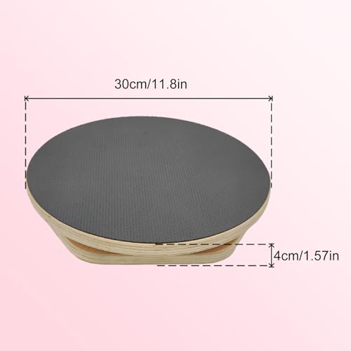 Tabla giratoria de madera para cintura y equilibrio corporal 6