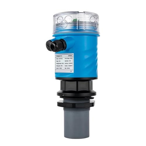 LDHJBNAC Ultrasonic Level Meter Water Level Sensor Wireless Distance 0-20m Meter 4-20mA RS485 Output Water Tank Level Meter(15M Range 4-20mA)