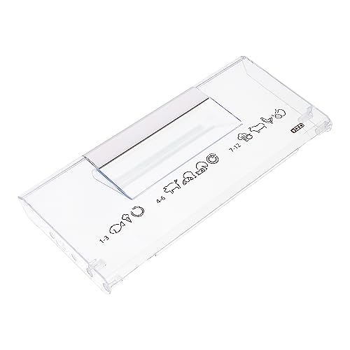 sparefixd Adecuado para el panel de compartimento frontal con solapa de congelador alto Smeg