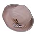 Fashion Fedoras Hat for Women with Bowknot Belt Panamas Magicians Wool Top Roleplay Costume Dress Up Outdoor Beige