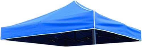 (トップのみ) 屋外 シェード ガゼボキャノピー交換用トップカバー ワンタッチタープテント 2M/2.5M/3M 風抜けベンチレーション 耐水 UVカット 日除け 商用 アウトドア用 2.5*2.5m ブルー (A,2.5*2.5M)