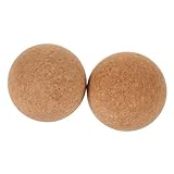 Masajeador de mano: hecho de material de corcho con estructura estable para soportar un uso intenso y repetido en el gimnasio, la clínica o en casa.