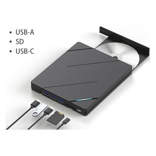 Lecteur optique externe Type-C pour PC sans lecteur interne - 3