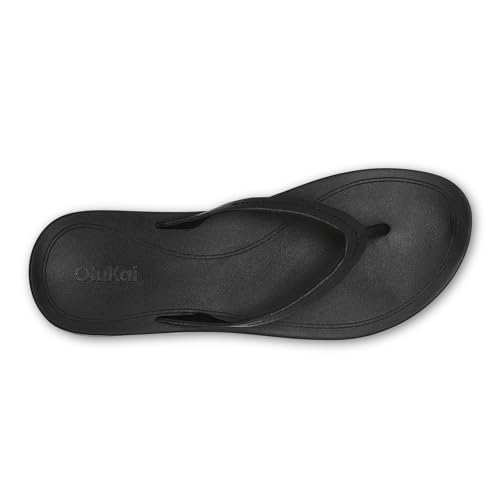 OLUKAI Lalahi Women's Leather Beach Sandals, Casual Everyday Flip Flop, Lightweight & Supportive Arch, Clean Design & Soft Comfort2